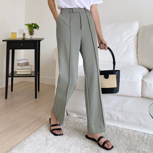 Pantalon tailleur taille haute couture - SHEIN - Modalova