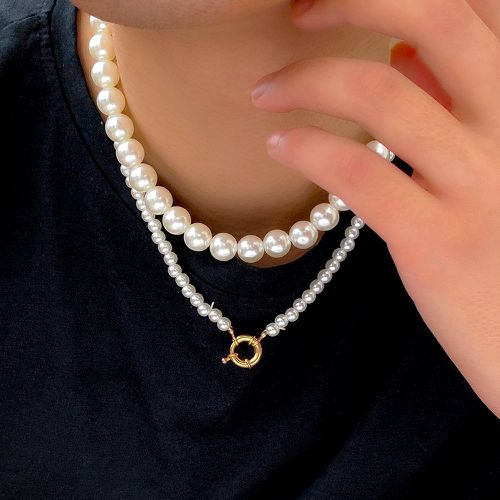 Pièces Collier avec fausses perles - SHEIN - Modalova