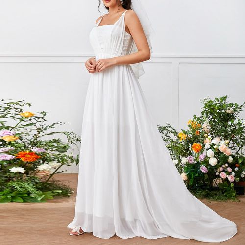 Robes pour les mariages Élégant Unicolore - SHEIN - Modalova