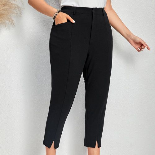 Pantalon tailleur avec poches fendu - SHEIN - Modalova