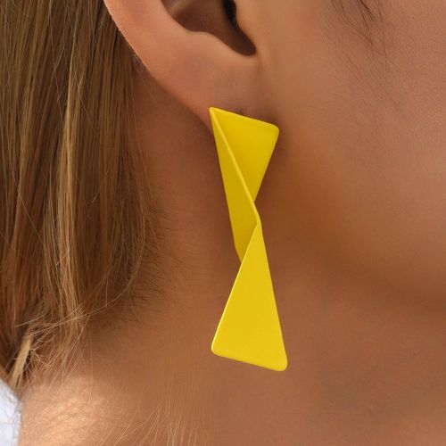 Boucles d'oreilles à design géométrique - SHEIN - Modalova