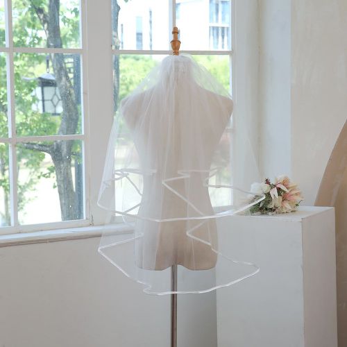 Voile de mariée minimaliste unicolore - SHEIN - Modalova
