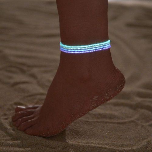 Pièces Bracelet de cheville perlé aurore permanente minimaliste - SHEIN - Modalova