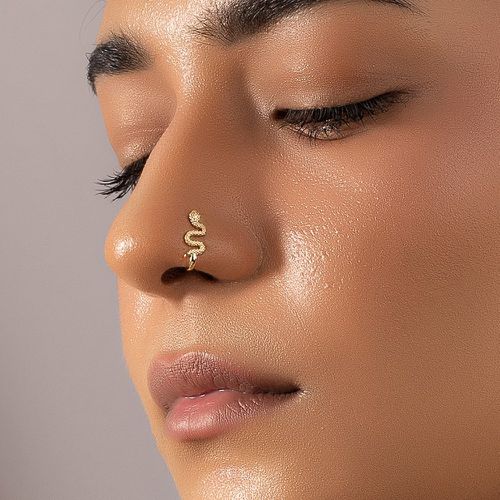 Piercing à nez à détail serpent - SHEIN - Modalova