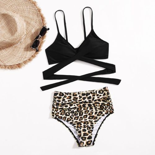 Bikini à léopard - SHEIN - Modalova
