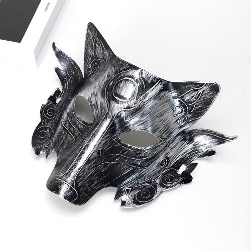 Masque facial de costume loup tête design - SHEIN - Modalova
