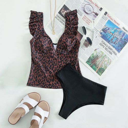 Bikini à imprimé léopard - SHEIN - Modalova