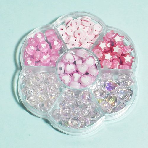 Boîte Accessoire de bijoux DIY en forme de cœur perle - SHEIN - Modalova