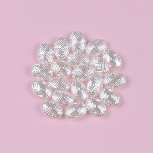 Pièces texturé ovale DIY perle - SHEIN - Modalova