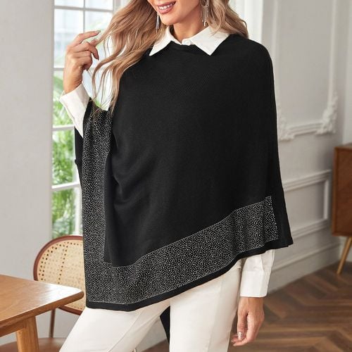 Poncho en tricot (sans blouse) - SHEIN - Modalova