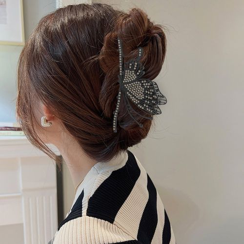 Griffe à cheveux avec strass design papillon - SHEIN - Modalova