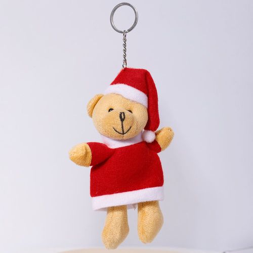 Porte-clés Noël à breloque ours - SHEIN - Modalova