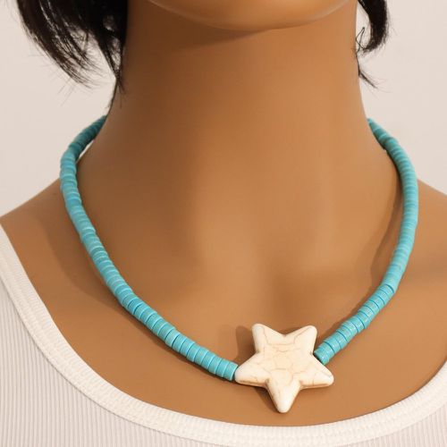 Collier à perles à détail étoile - SHEIN - Modalova
