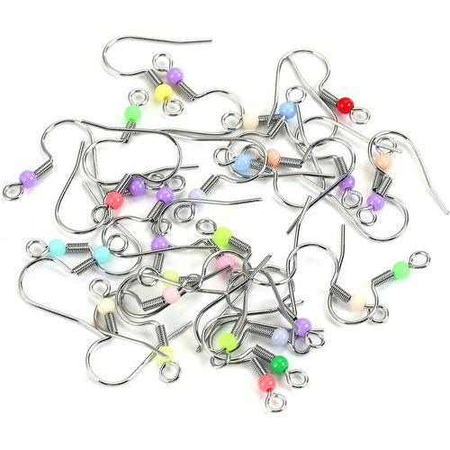 Pièces Accessoire de boucles d'oreilles à perles à crochet DIY - SHEIN - Modalova