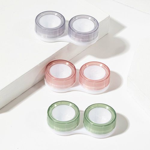 Sets Boîte pour lentilles de contact bicolore - SHEIN - Modalova