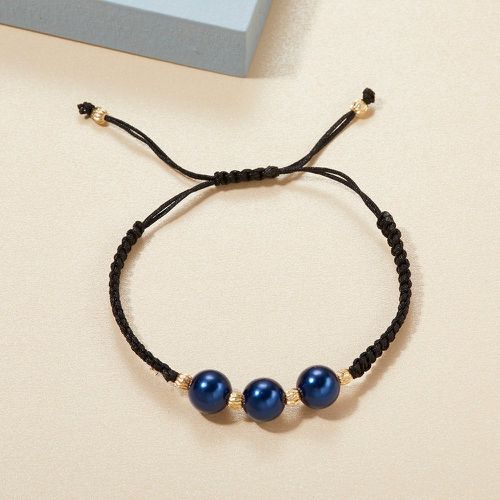 Bracelet tressé à perles - SHEIN - Modalova
