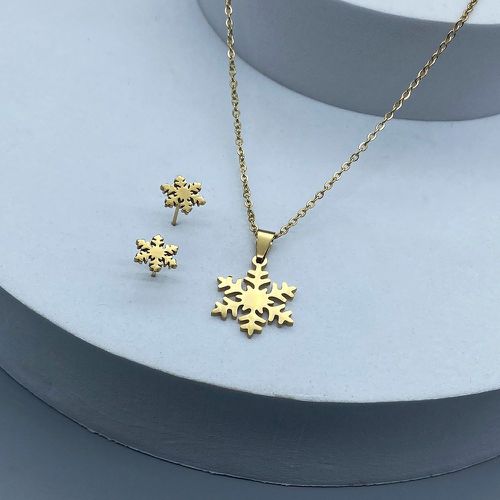 Pièces Set de bijoux flocon de neige - SHEIN - Modalova