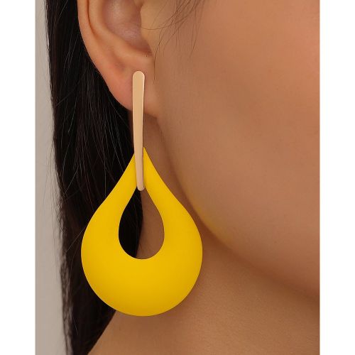 Boucles d'oreilles à design goutte d'eau ajouré - SHEIN - Modalova