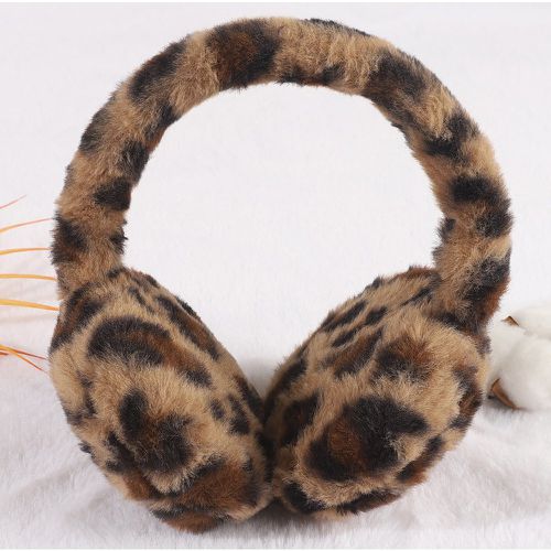 Cache-oreilles à motif léopard duveteux - SHEIN - Modalova