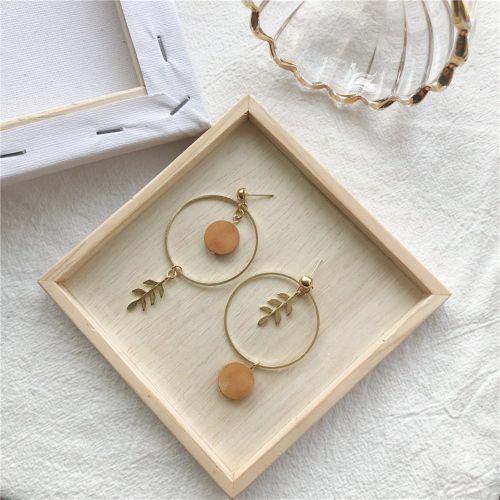 Boucles d'oreilles à détail feuille - SHEIN - Modalova