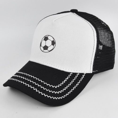 Chapeau de camionneur football motif - SHEIN - Modalova