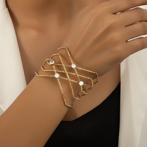 Bracelet avec strass - SHEIN - Modalova