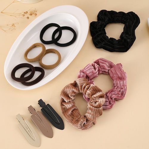 Pièces Set d'accessoires pour cheveux aléatoire unicolore - SHEIN - Modalova