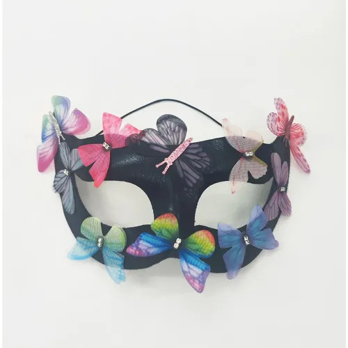 Lunettes de déguisement à strass & à détail papillon - SHEIN - Modalova