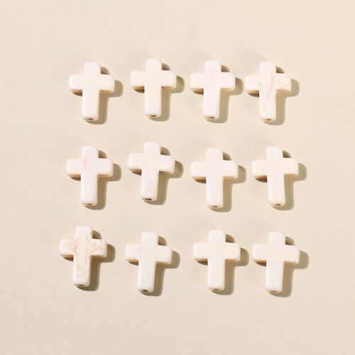 Pièces design croix DIY perle - SHEIN - Modalova