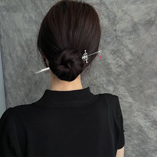 Épingle à cheveux avec strass épée design - SHEIN - Modalova