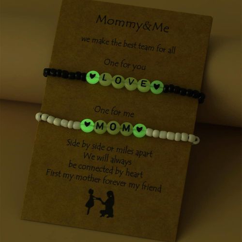 Pièces Bracelet aurore permanente à lettres à perles - SHEIN - Modalova