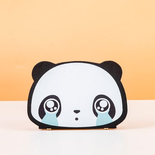 Porte-cartes à design panda dessin animé - SHEIN - Modalova
