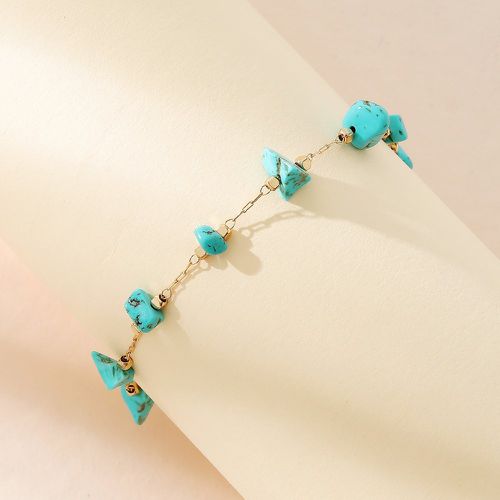 Bracelet aléatoire à détail turquoise - SHEIN - Modalova