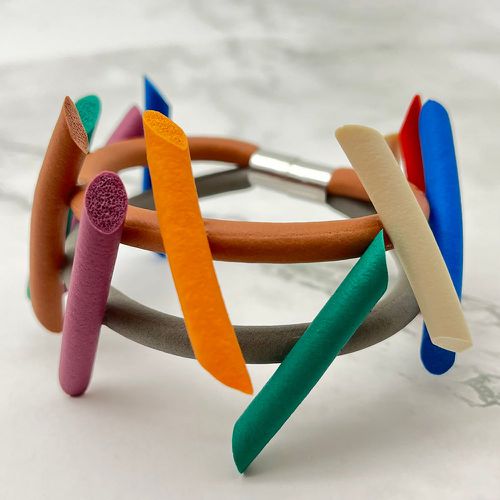 Bracelet à blocs de couleurs - SHEIN - Modalova