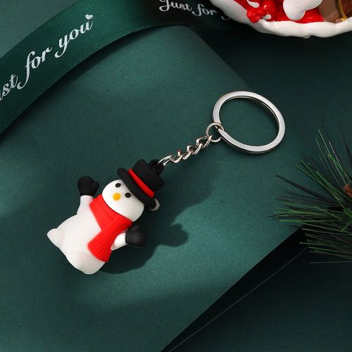 Porte-clés Noël bonhomme de neige breloque - SHEIN - Modalova
