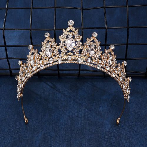 Bandeau à strass à détail de couronne de mariée - SHEIN - Modalova