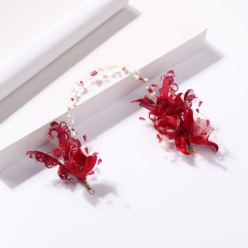 Épingle à cheveux à fleur de mariée - SHEIN - Modalova