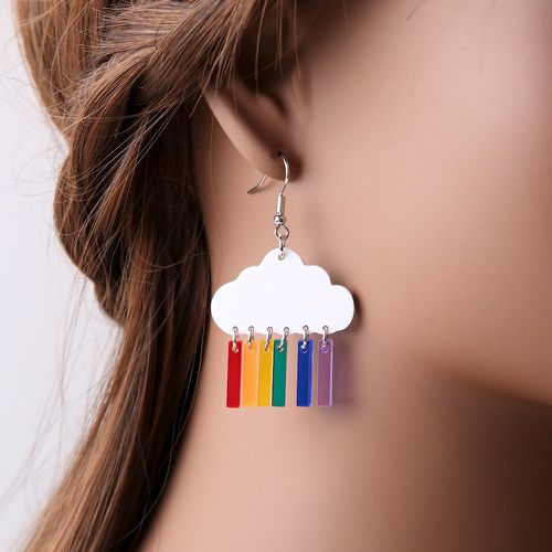 Pendants d'oreilles LGBT nuage - SHEIN - Modalova