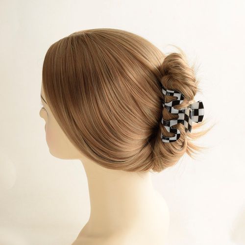 Griffe à cheveux à carreaux à design ondulé - SHEIN - Modalova