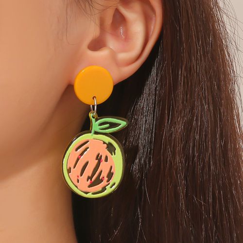 Pendants d'oreilles orange - SHEIN - Modalova