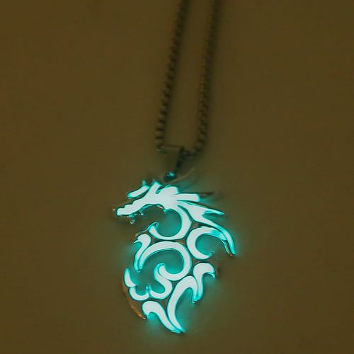 Collier à pendentif aurore permanente style occidental dragon - SHEIN - Modalova