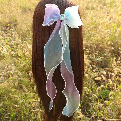 Épingle à cheveux à strass & à nœud papillon - SHEIN - Modalova