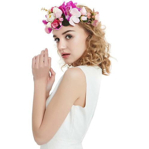 Bandeau pour cheveux à fleur - SHEIN - Modalova
