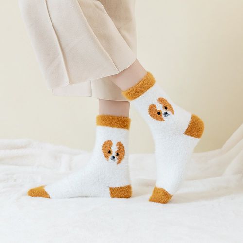 Chaussettes à motif chien - SHEIN - Modalova