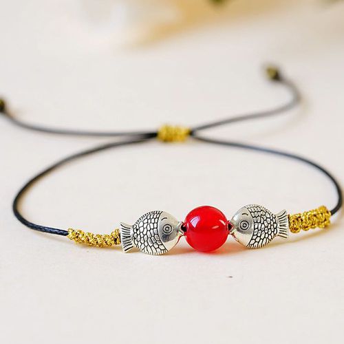 Bracelet poisson & à perles - SHEIN - Modalova
