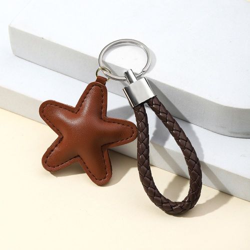 Porte-clés à breloque étoile avec tressé dragonne - SHEIN - Modalova