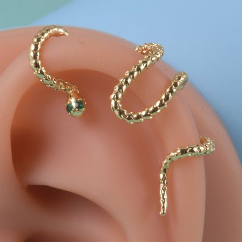 Pièce Clip d'oreille design serpent - SHEIN - Modalova