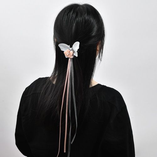 Griffe à cheveux fleur & à fausse perle design papillon - SHEIN - Modalova