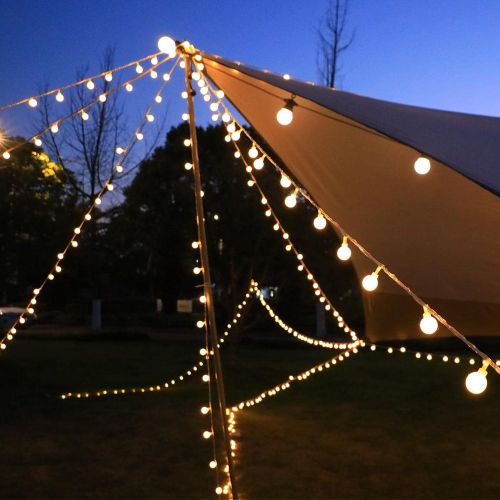 Pièce 20/40/80 Led 3/6/10M En PVC Guirlande Lumineuse , Romantique Ampoule Décor Lumière Décorative Extensible Pour Tente Décoration - SHEIN - Modalova