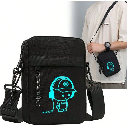 Petit sac bandoulière, petit sac bandoulière, petit sac à dos bandoulière, sac bandoulière léger pour garçon, multifonctionnel, imperméable, p - SHEIN - Modalova